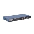 HIKVISION DS-3E1318P-EI 16 PORT 10/100 16 PORT POE 2 PORT UPLINK 230W YONETILEBILIR SWITCH