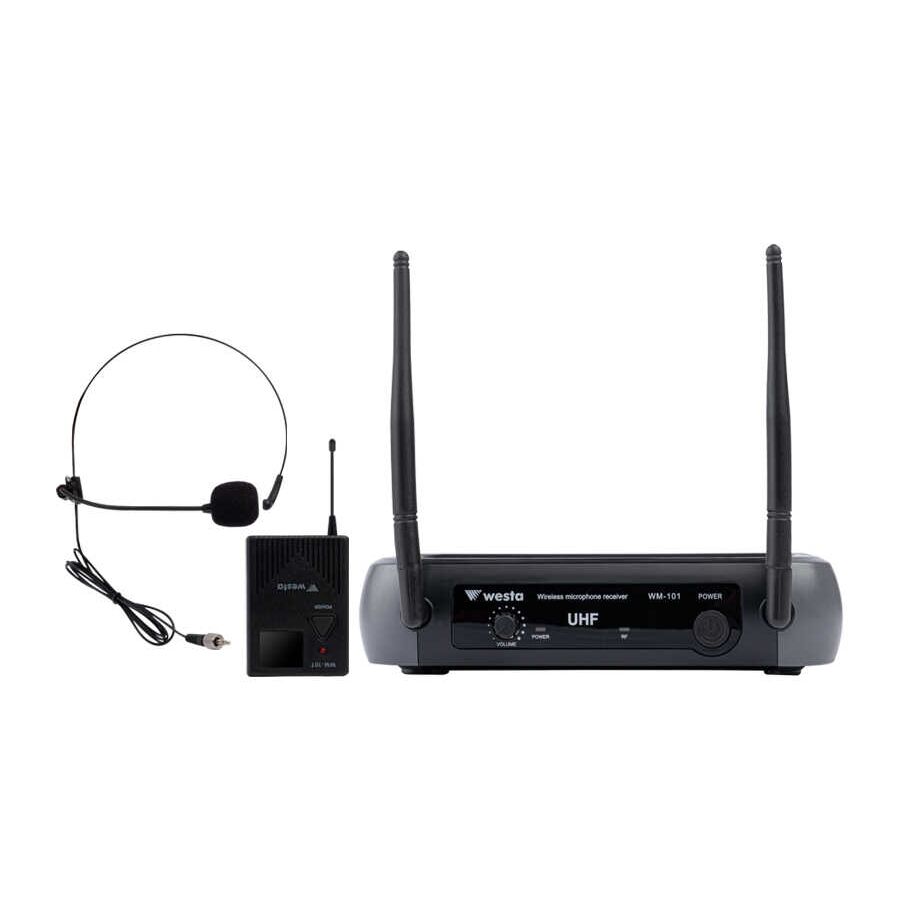 WESTA WM-101T 1 RECEIVER 1 YAKA MİKROFON SETİ