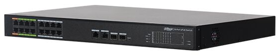 DAHUA LR2218-16ET-240 16 Portlu Yönetilebilir ePoE Switch ( 8 e-PoE+8FE PoE +2 GE+2GE SFP)