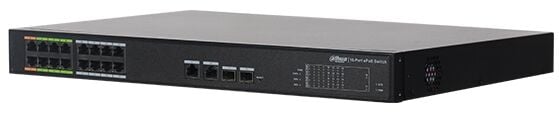 DAHUA LR2218-16ET-240 16 Portlu Yönetilebilir ePoE Switch ( 8 e-PoE+8FE PoE +2 GE+2GE SFP)