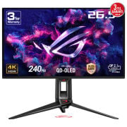 27 ASUS ROG SWİFT PG27UCDM 240HZ 0.03MS 4K UHD ADAPTİVE SYNC QD-OLED PİVOT  GAMİNG (OYUNCU) MONİTÖR