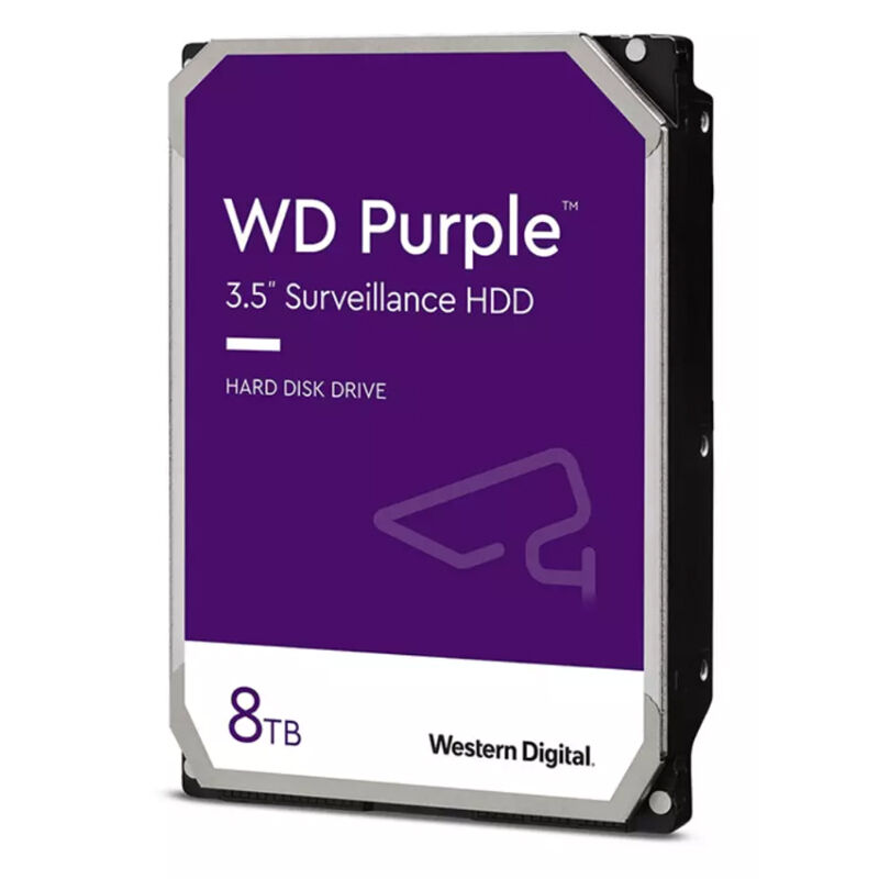 WD PURPLE 8TB 5640RPM 128MB SATA3 WD84PURZ 7/24 HDD RESMİ DİSTİ GARANTİLİ
