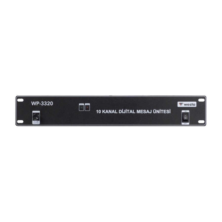WESTA WP-3320 10 KONTAK ACİL ANONS KAYIT ÜNİTESİ