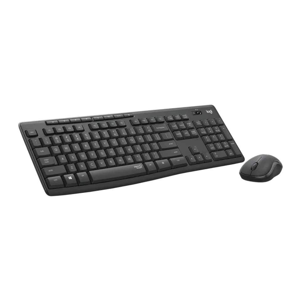 LOGITECH MK295 Siyah, 920-009804, Kablosuz, Türkçe Q, Klavye Mouse Set