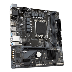 GIGABYTE H610M H V2 DDR4, rev1.0, 3200Mhz. 2xDDR4, M.2, D-SUB, HDMI, 12-13.14.Nesil, LGA1700 Soket, Anakart