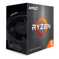 AMD RYZEN 5 5600 6 Core, 3,50-4.40GHz,  35Mb Cache, 65W, Wraith Stealth FAN, AM4 Soket, BOX (Kutulu) (Dahili Grafik YOK, Fan VAR)