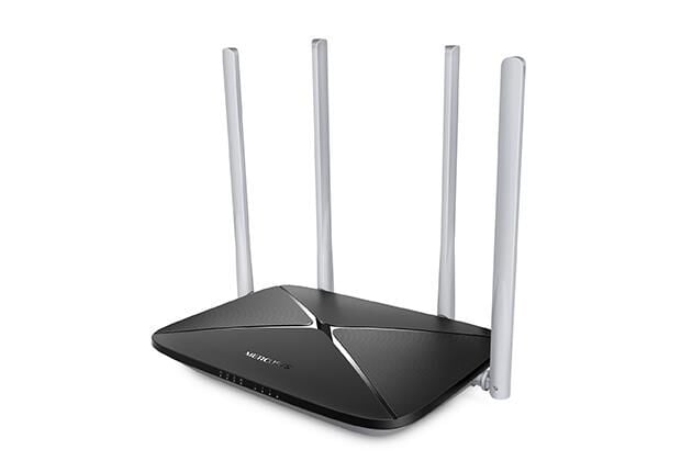 TP-LINK MERCUSYS AC12 3 Port 10/100/1000Mbps AC1200 4xAnten Masaüstü Router Access Point
