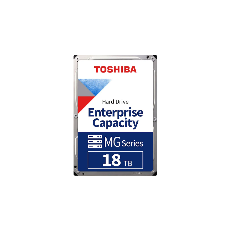 TOSHIBA ENTERPRISE, MG11ACA18TE, 3.5", 18TB,  1024Mb, 7200 Rpm, 7/24 Güvenlik, Data Center, Nas, Server, HDD (Türkiye Distribütörü Garantili)