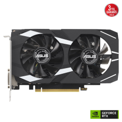 ASUS DUAL-RTX3050-O6G, 6GB, GDDR6, 96Bit, 1xHDMI, 1xDP, 1xDVI GAMING Ekran Kartı