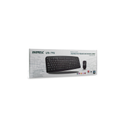 EVEREST UN-795, Siyah, Multimedya Türkçe Q, USB Kablolu, Klavye Mouse Set