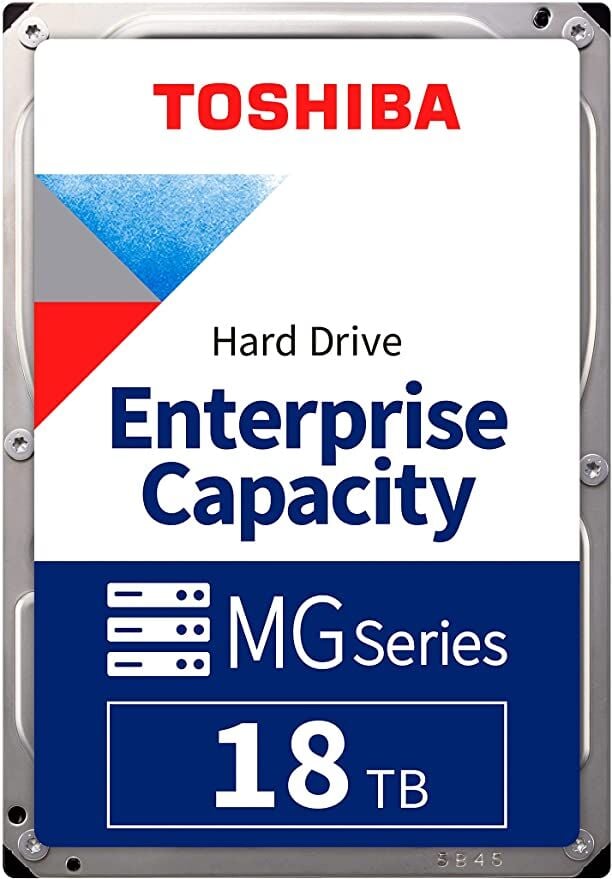 TOSHIBA MG09ACA18TE MG Series 3.5'' 18TB 7200rpm 512MB SATA Enterprise 7/24 Harddisk