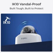 REOLINK P437 8MP 2.7-13.5MM (5X ZOOM) POE IP DOME KAMERA