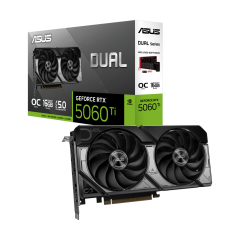 ASUS DUAL-RTX5060TI-O16G, 16Gb, 128Bit, GDDR7, 1xHDMI, 3xDP GAMING Ekran Kartı