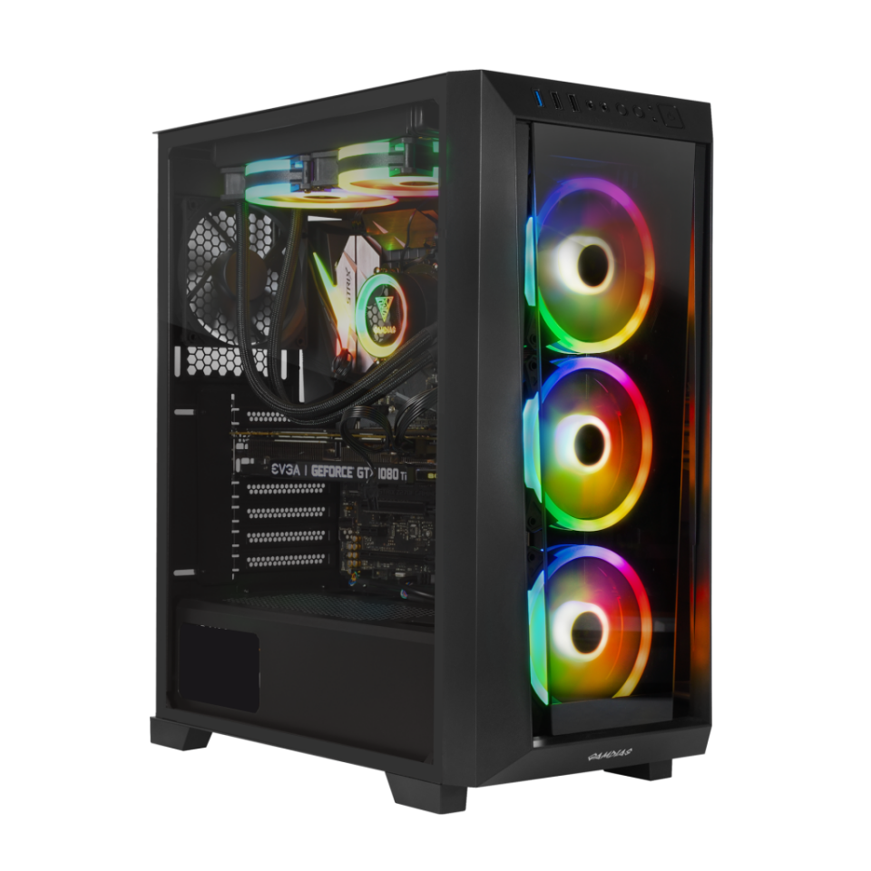 LEOPARD-RXC, Intel i5-14400F, 16Gb DDR4 Ram, 500Gb NVMe SSD, 8Gb GDDR6 RX 5500 Ekran Kartı, 1600W Kasa, OEM PAKET