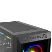 LEOPARD-RXC, Intel i5-14400F, 16Gb DDR4 Ram, 500Gb NVMe SSD, 8Gb GDDR6 RX 5500 Ekran Kartı, 1600W Kasa, OEM PAKET