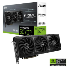 ASUS PRIME-RTX5070TI-16G, 16Gb, 256Bit, GDDR7, 1xHDMI, 3xDP GAMING Ekran Kartı