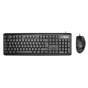 ACER eMachines, EAK9821S, Siyah, USB Kablolu, Türkçe Q, Klavye Mouse Set