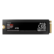 SAMSUNG MZ-V9P4T0CW, 990 PRO, 4TB, 7450/6900, Gen4, NVMe PCIe M.2 2280, SSD (Soğutuculu) (Türkiye Distribütörü Garantili)