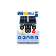 BALANDI PRO-8420GIP 8MP 4 Kameralı 4G AOV ESIM  Solar Kamera
