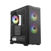 FAZEON F16A650BBM 650W 80+ BR 3x ARGB FAN ATX 2xUSB3.0 SİYAH GAMING KASA
