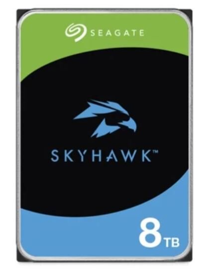 SEAGATE ST8000VX010 SKYHAWK 3.5'' 8TB 5400rpm 256mb SATA (2 Yıl Garanti) 7/24 Harddisk
