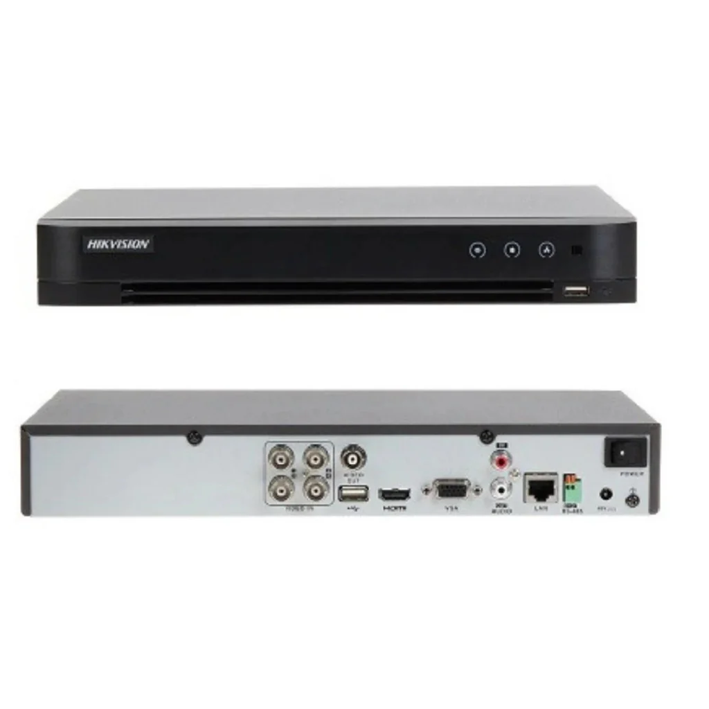 HIKVISION DS-7204HUHI-M1/S 4Kanal, 5Mpix,  H265pro+, 1 HDD, 5in1 DVR Cihazı