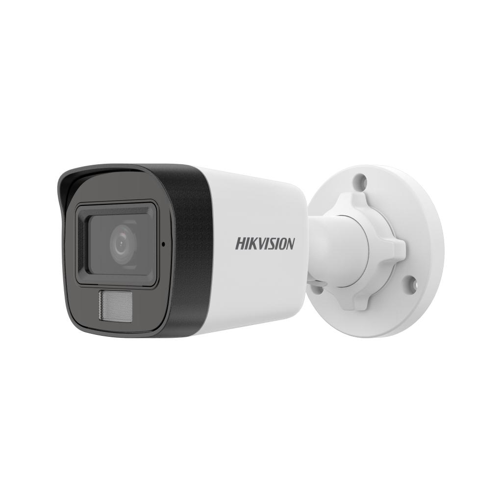 HIKVISION DS-2CD1021G2-LIUF 2Mpix, 4mm Lens, H265+ ,20Mt Gece Görüşü, Hybrid Light, SD Kart,Dahili Mikrofon, PoE, Bullet IP Kamera