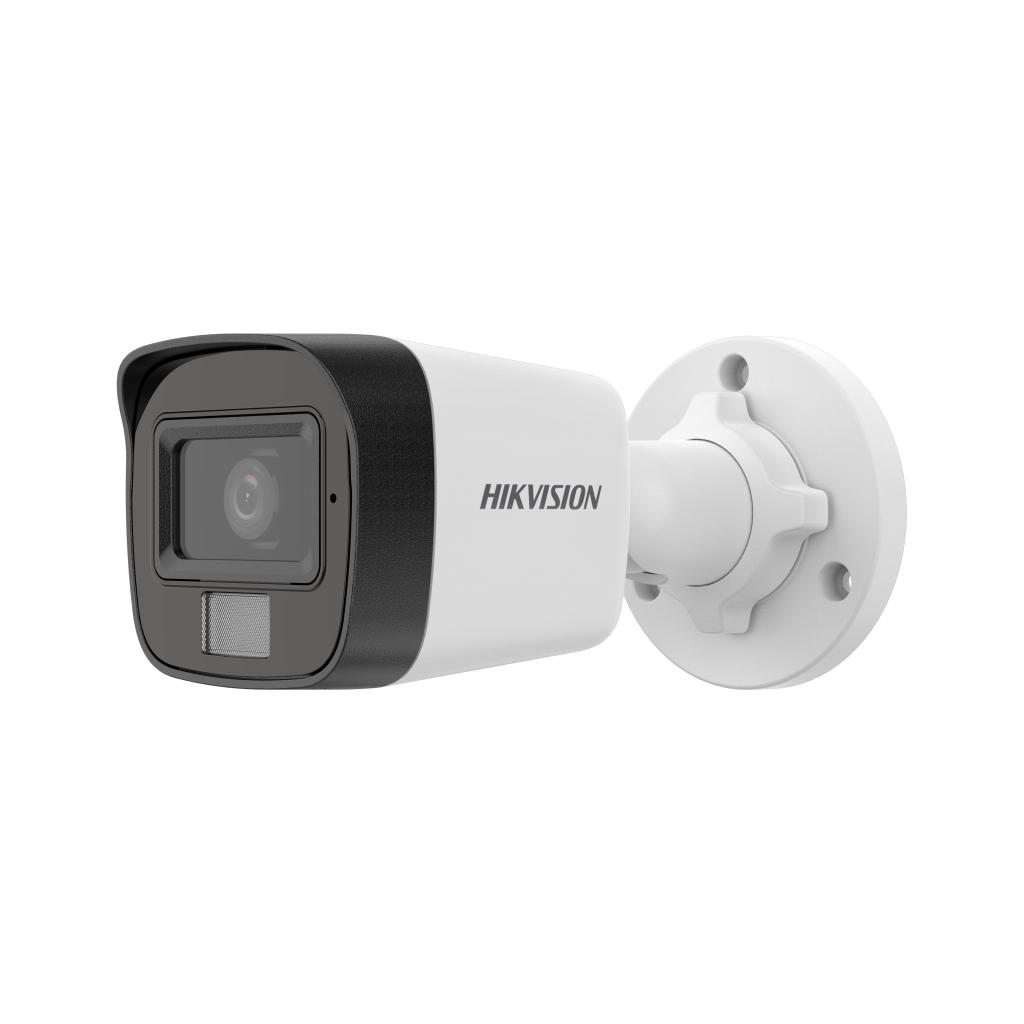 HIKVISION DS-2CD1021G2-LIUF 2Mpix, 4mm Lens, H265+ ,20Mt Gece Görüşü, Hybrid Light, SD Kart,Dahili Mikrofon, PoE, Bullet IP Kamera