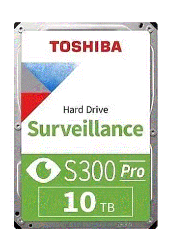 TOSHIBA MD10ADA10TV S300 PRO 3.5'' 10TB 7200rpm 512MB SATA 7/24 Harddisk