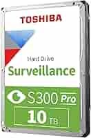 TOSHIBA MD10ADA10TV S300 PRO 3.5'' 10TB 7200rpm 512MB SATA 7/24 Harddisk