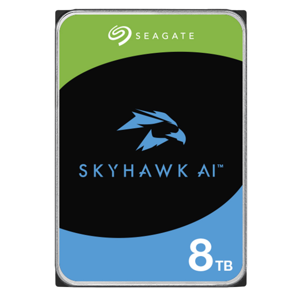 SEAGATE ST8000VE001 SKYHAWK 3.5'' 8TB 7200rpm 256mb SATA (TR Seagate Garantili) 7/24 Harddisk