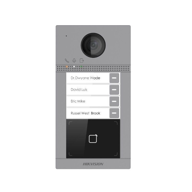 HIKVISION DS-KV8413-WME1 VİLLA TİP DIŞ ORTAM İNTERCOM CİHAZI