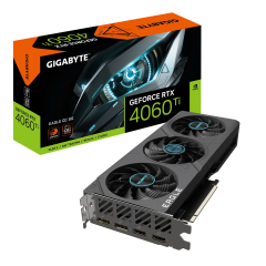 GIGABYTE GV-N406TEAGLE OC-8GD, RTX4060TI, EAGLE OC, 8Gb, GDDR6, 128BIT, 3 Fanlı, 2xHDMI, 2xDP, GAMING Ekran KARTI