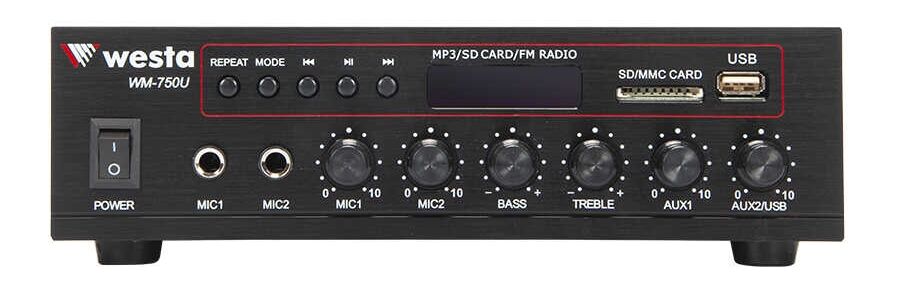 WESTA WM-750U 80 Watt MİXSER AMFİ