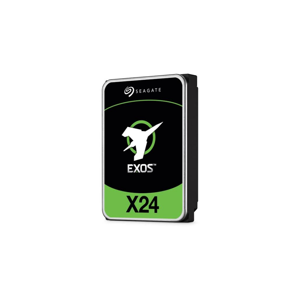 SEAGATE EXOS X24, ST24000NM000H, 3.5'', 24TB,  512Mb, 7200 Rpm, 7/24 Enterprise, DATA CENTER-GÜVENLİK-NAS-SERVER, HDD
