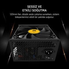 James Donkey JDP750 APFC 12CM 750W Bronze 80+ Power Supply