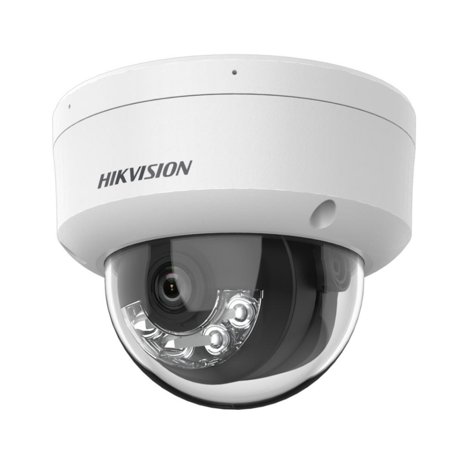 HIKVISION DS-2CD1121G2-LIUF 2Mpix, 2,8mm Lens, H265+, Hybrid Light,  20Mt Gece Görüşü, PoE, Mikrofonlu Dome IP Kamera