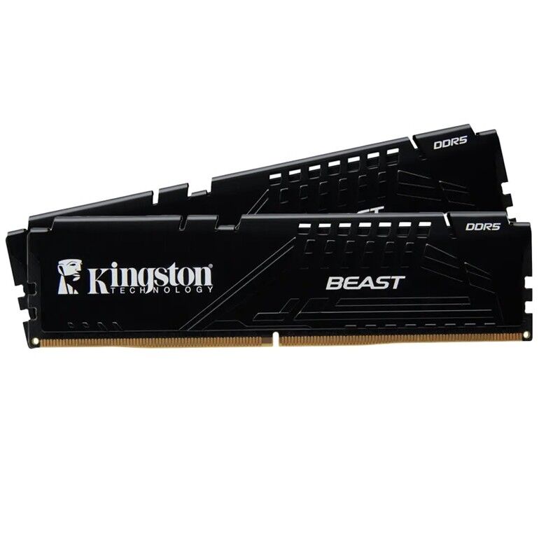 16 GB DDR5 5200MHZ KINGSTON BEAST BLACK EXPO 2x8GB CL36 DIMM DT KF552C36BBEK2/16TR