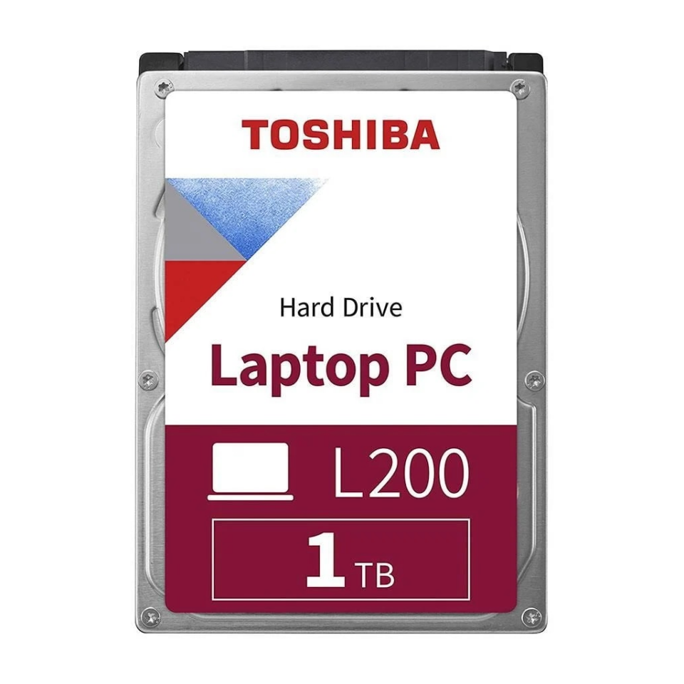TOSHIBA L200, Notebook HDD, HDWL110UZSVA, 2.5", 1TB, 128Mb, 5400 Rpm, Notebook HDD (Türkiye Distribütörü Garantili)