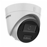 HIKVISION DS-2CD1323G2-LIUF 2Mpix, 2,8mm Lens, H265+, Hybrid Light,  30Mt Gece Görüşü, PoE, Mikrofonlu Dome IP Kamera